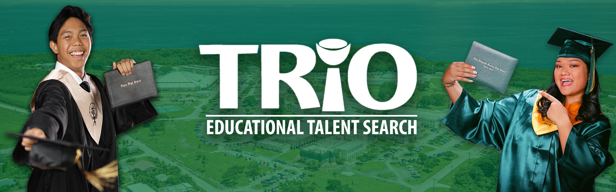 Title TRIO Educational Talent Search banner